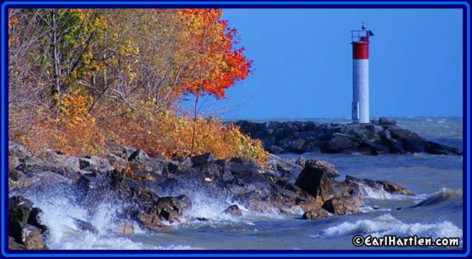 [Port Dover on Lake Erie © Earl Hartlen] 